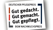 Logo BGW-Nachwuchspflegepreis